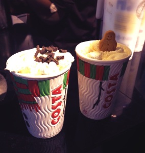 Costa Coffee (aka Christmas in a cup)