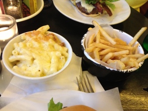 Mac & Cheese and Skinny Fries